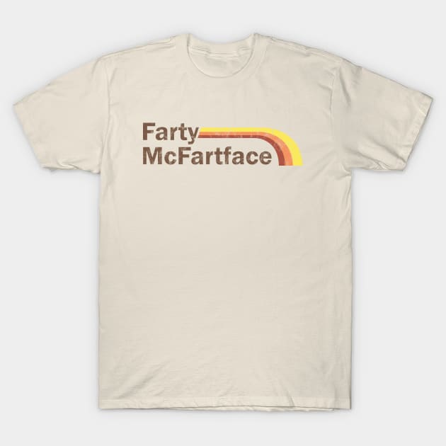 Farty McFartface T-Shirt by rycotokyo81